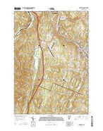 Barre West Vermont Current topographic map, 1:24000 scale, 7.5 X 7.5 Minute, Year 2015 from Vermont Map Store