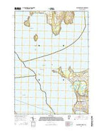 Colchester Point Vermont Current topographic map, 1:24000 scale, 7.5 X 7.5 Minute, Year 2015 from Vermont Map Store