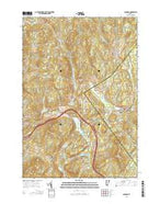 Concord Vermont Current topographic map, 1:24000 scale, 7.5 X 7.5 Minute, Year 2015 from Vermont Map Store