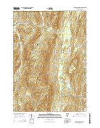 Middletown Springs Vermont Current topographic map, 1:24000 scale, 7.5 X 7.5 Minute, Year 2015 from Vermont Map Store
