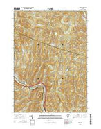 Sharon Vermont Current topographic map, 1:24000 scale, 7.5 X 7.5 Minute, Year 2015 from Vermont Map Store