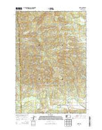 Doty Washington Current topographic map, 1:24000 scale, 7.5 X 7.5 Minute, Year 2014 from Washington Map Store