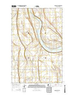 Moses Lake NW Washington Current topographic map, 1:24000 scale, 7.5 X 7.5 Minute, Year 2014 from Washington Map Store