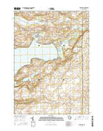 Green Lake Wisconsin Current topographic map, 1:24000 scale, 7.5 X 7.5 Minute, Year 2015 from Wisconsin Map Store