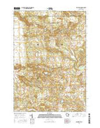 Wautoma NE Wisconsin Current topographic map, 1:24000 scale, 7.5 X 7.5 Minute, Year 2015 from Wisconsin Map Store