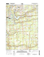 Wisconsin Rapids South Wisconsin Current topographic map, 1:24000 scale, 7.5 X 7.5 Minute, Year 2015 from Wisconsin Map Store