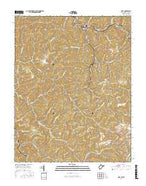 Gary West Virginia Current topographic map, 1:24000 scale, 7.5 X 7.5 Minute, Year 2016 from West Virginia Map Store