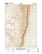 Clay Buttes SE Wyoming Current topographic map, 1:24000 scale, 7.5 X 7.5 Minute, Year 2015 from Wyoming Map Store