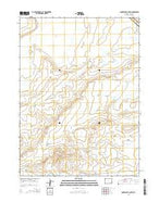 Cooper Lake South Wyoming Current topographic map, 1:24000 scale, 7.5 X 7.5 Minute, Year 2015 from Wyoming Map Store