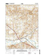 Orin Wyoming Current topographic map, 1:24000 scale, 7.5 X 7.5 Minute, Year 2015 from Wyoming Map Store