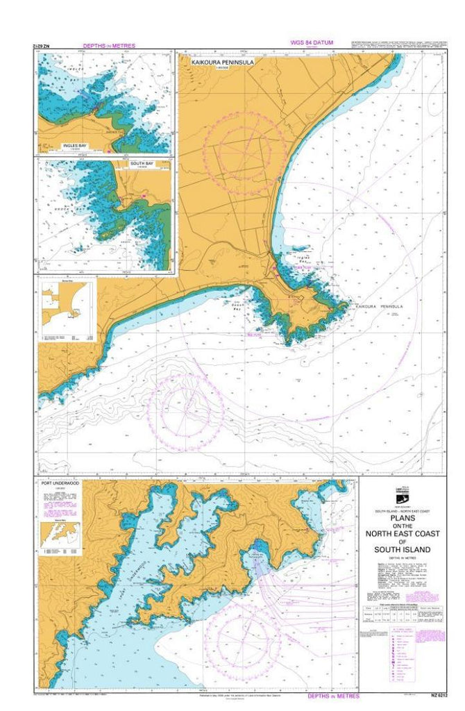 topagrafic map of funter bay