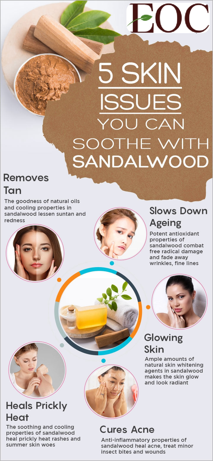 Heal Skin Problems with Sandalwood Oil