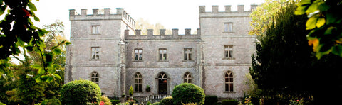 Clearwell Castle on a sunny day