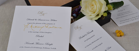 The Holkham Wedding Invitation Set