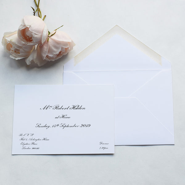 Bespoke At Home Cards Invitation Cards – Pemberly Fox