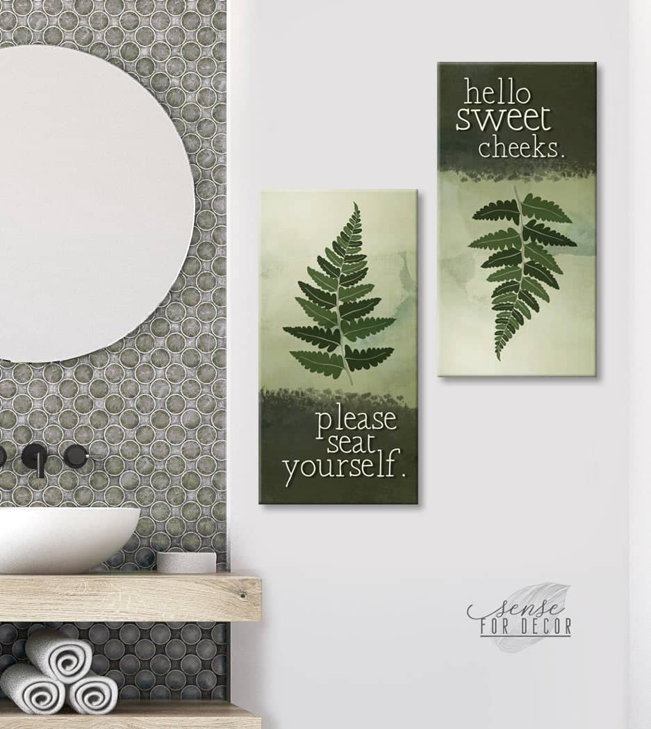 Bathroom wall art – Artesta