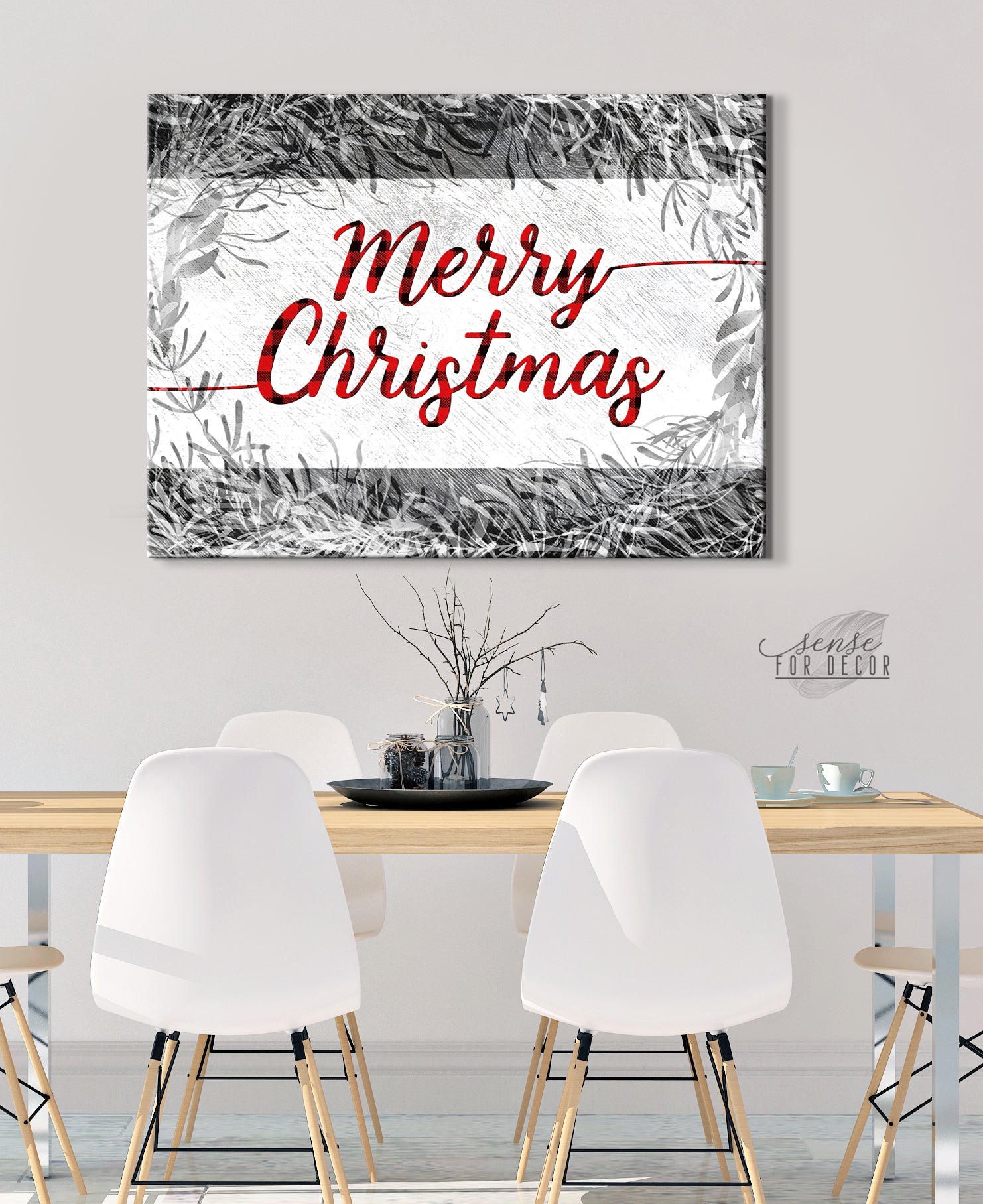 Ready2HangArt 'Be Merry' Canvas Wall Art - 8-in x 16-in VMTQ264