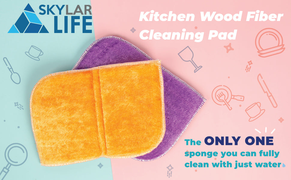 Which one is the best kitchen cloth? Comparison of cotton, microfiber, and  wood fiber cloth. – skylarglobal