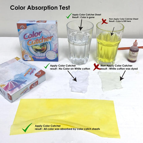 A color catcher claims to absorb dye in the wash. We tested to see if it  worked. - Reviewed
