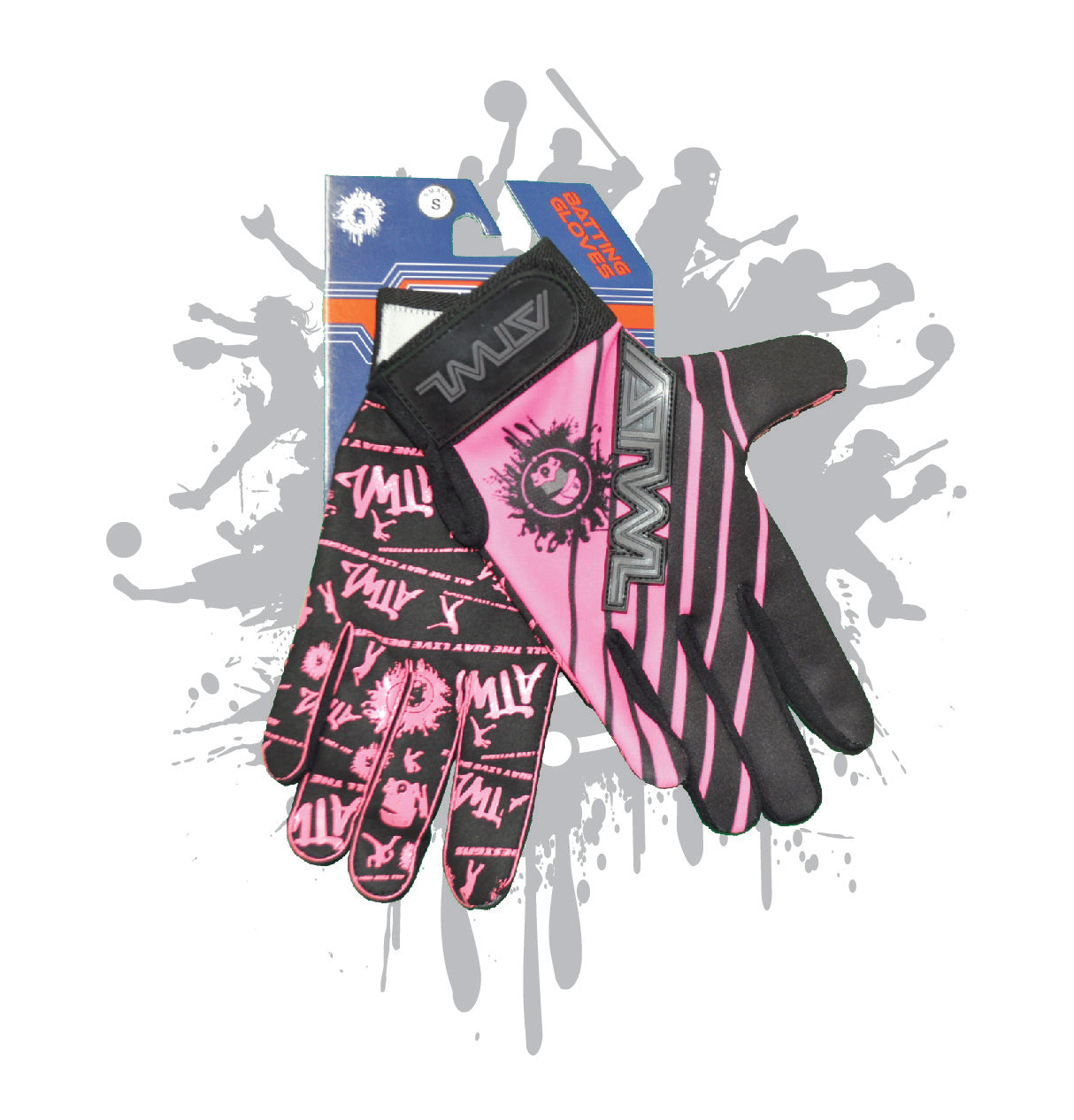 ATWL Batting Gloves (11 Colors Available) All The Way Live Designs