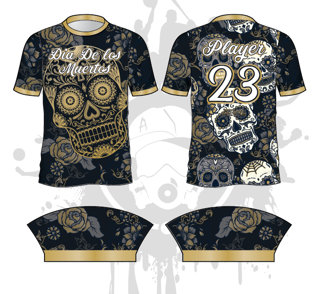 Milwaukee Admirals on X: We're two months out until our Dia de Los Muertos  celebration! We will be wearing these sugar skull inspired jerseys! Join us  for Noche con Los Almirantes and