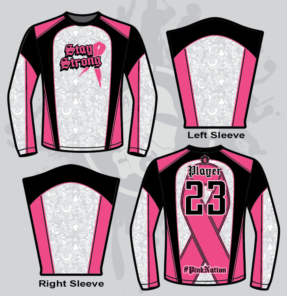 long sleeve softball jerseys