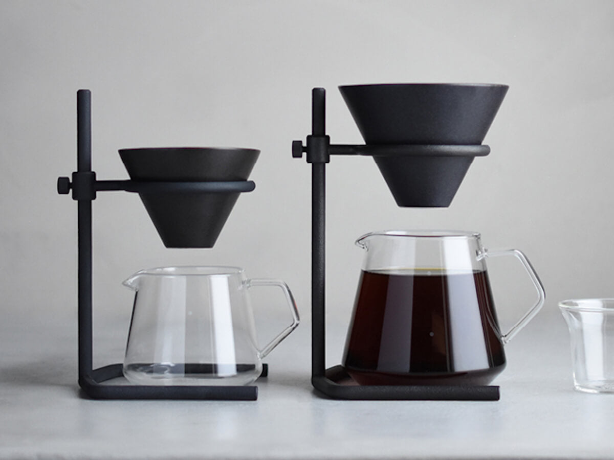 Kinto | Slow Coffee Style Brewer Stand Set - Black - CAFUNE