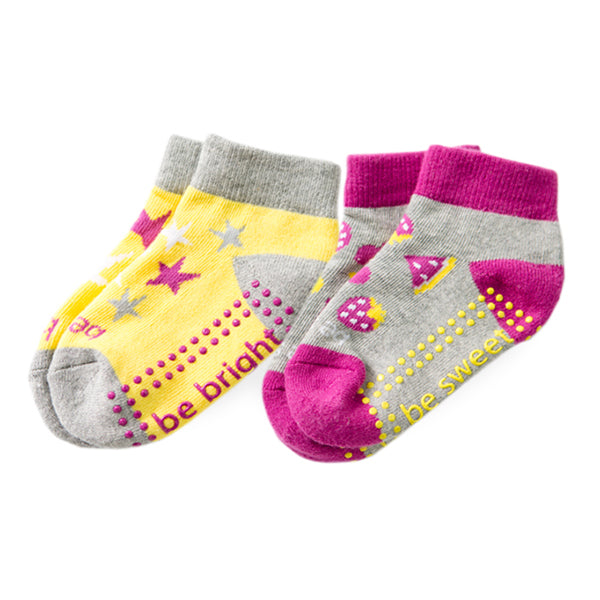 baby girl socks with grip