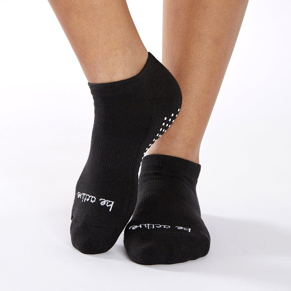 Be Calm Grip Socks (White/Slate) | Sticky Be Socks