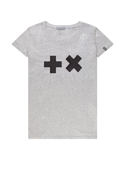 Short Sleeve T-shirt Grey Melange (Women)