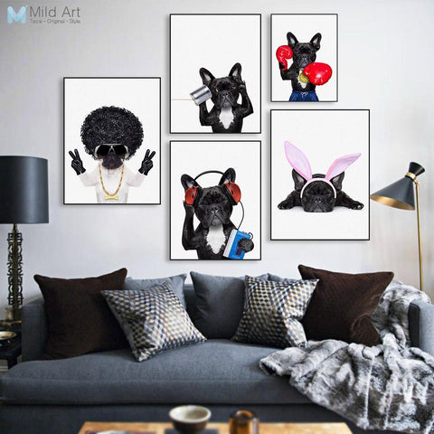 Frenchie Canvas