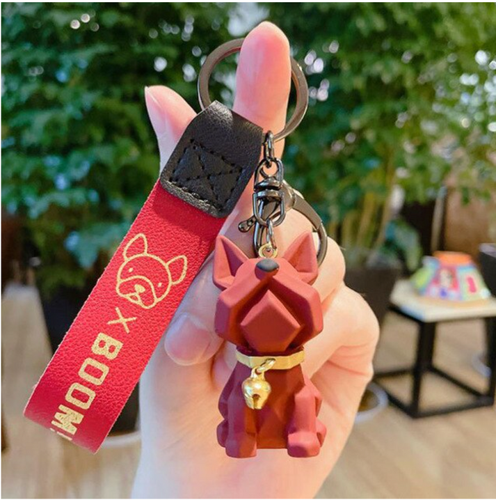 Frenchie Keychain for Dog Lovers