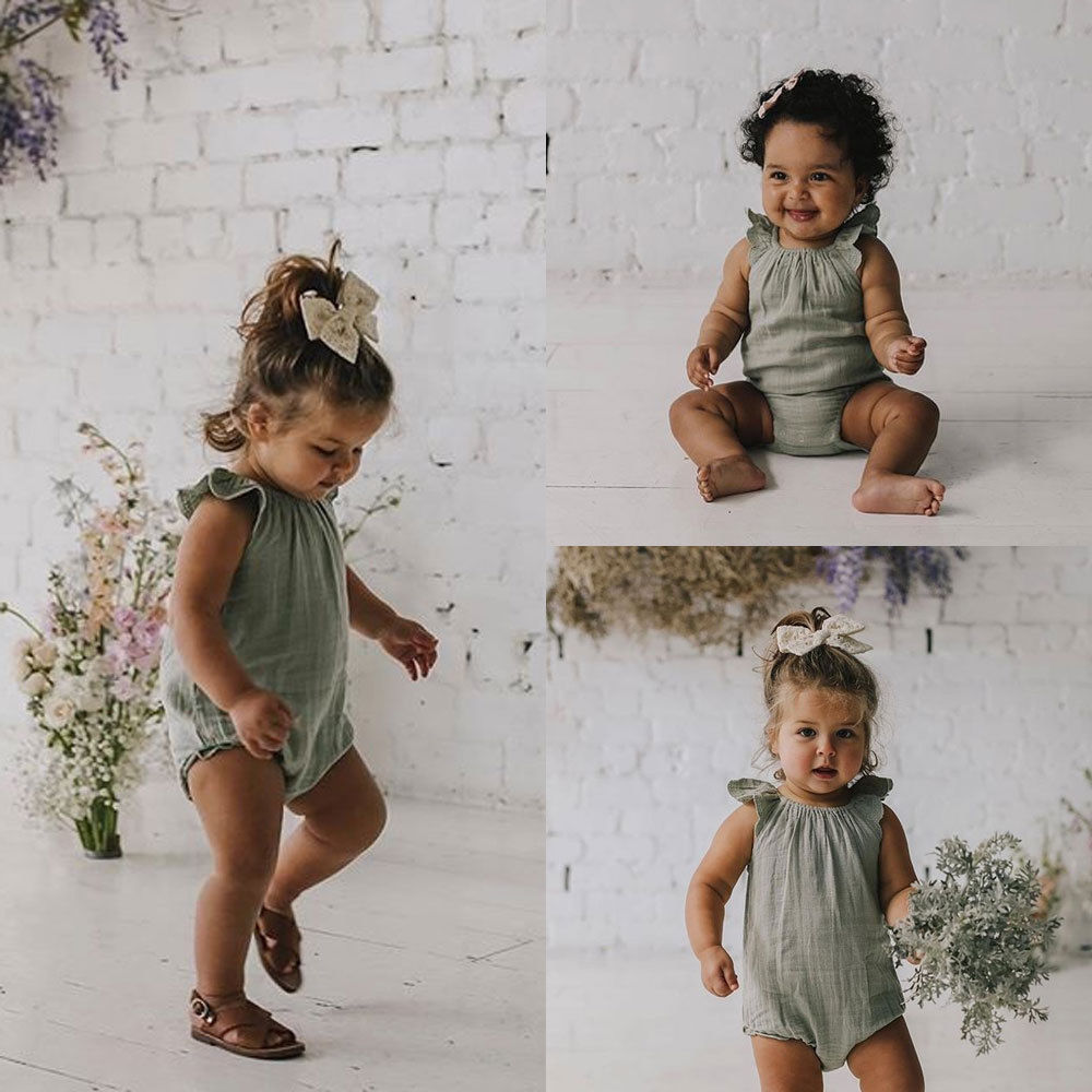 muslin romper baby