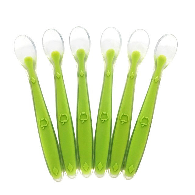 baby spoons silicone