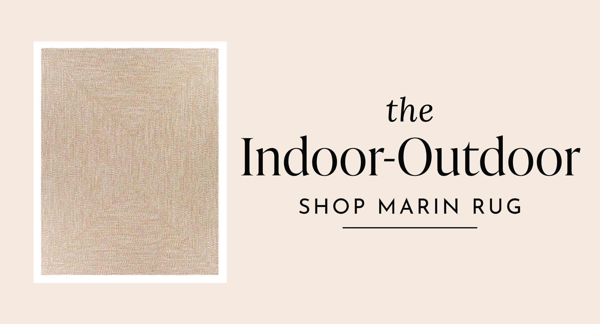 The Indoor-Outdoor Rug