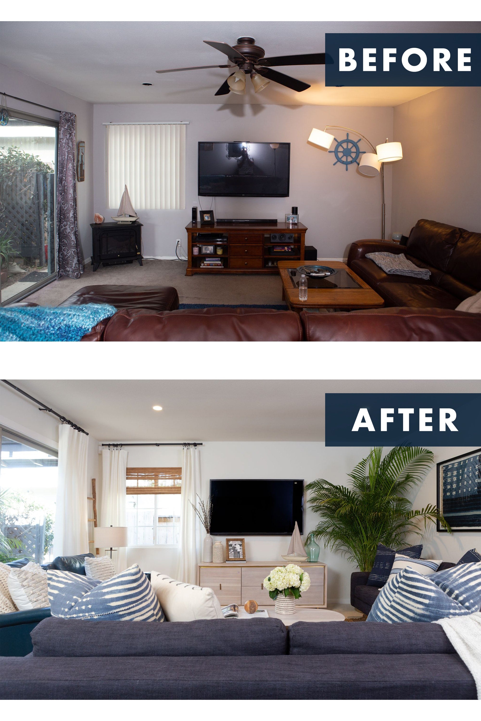 What’s the biggest mistake you’ve seen made when people attempt to update a living room?