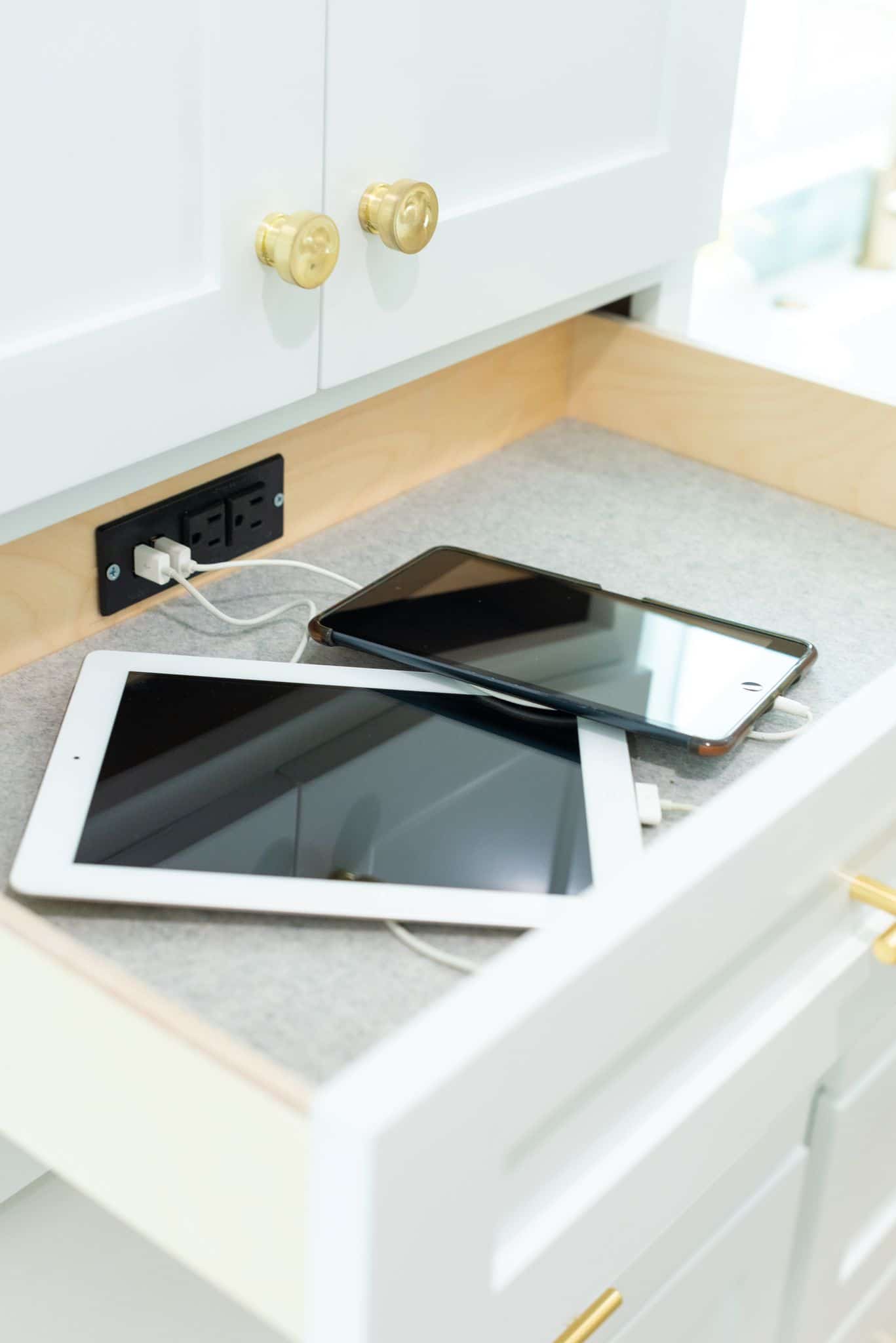 How to Add a Charging Drawer to Your Kitchen