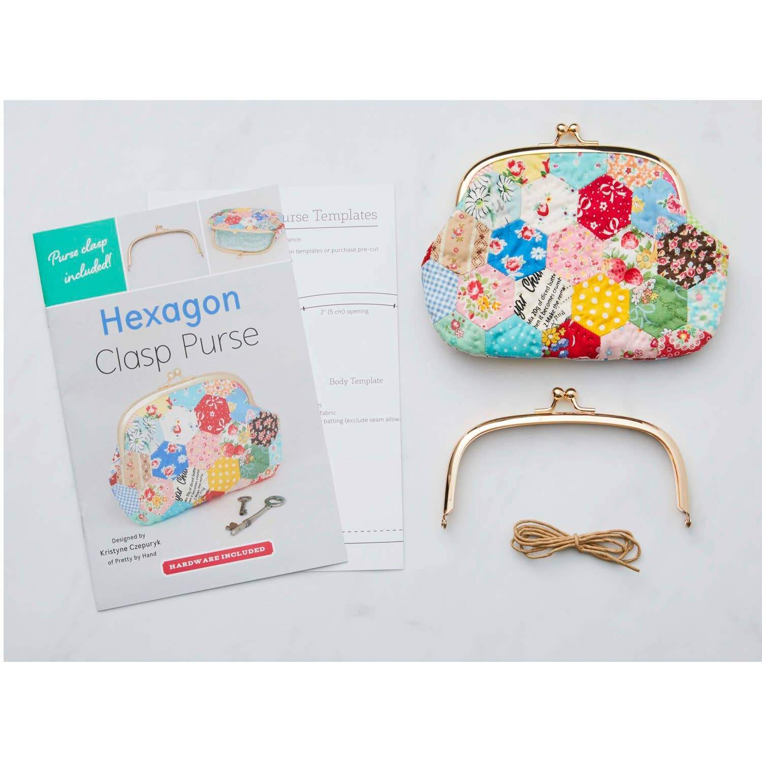 Hexagon Clasp Purse