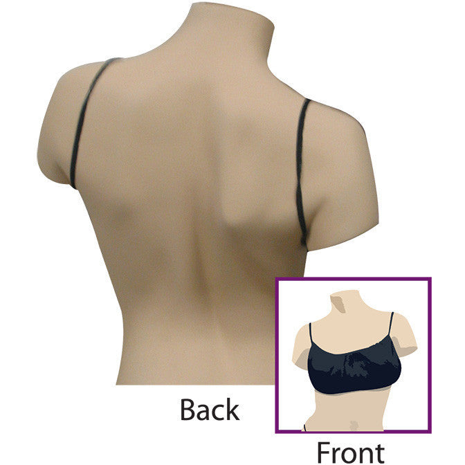 black backless bra