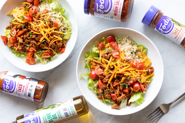 low fodmap turkey and rice bowls