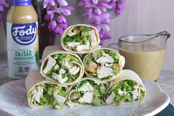 chicken-caesar-wraps