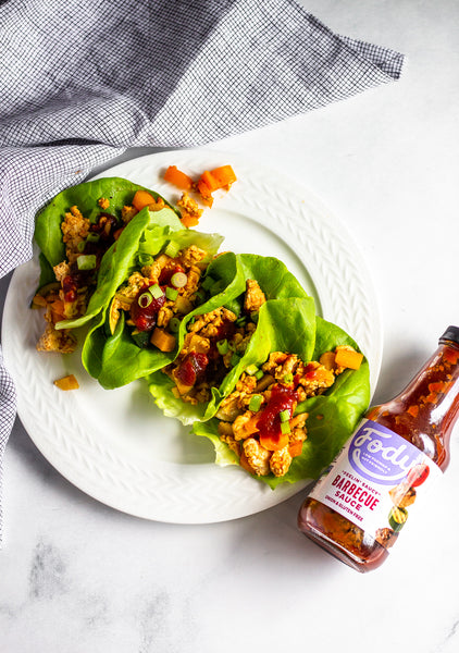 bbq-chicken-lettuce-wraps