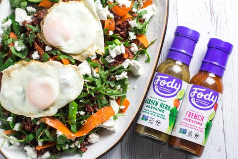 Red Rice & Vegetable Low FODMAP Salad