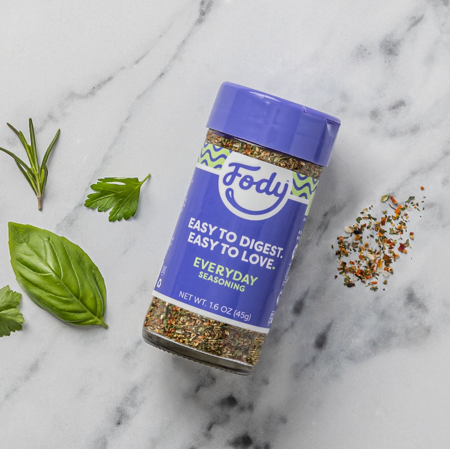 Fody Foods Lemon Herb Seasoning -- 1.8 oz - Vitacost