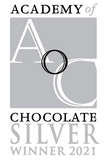 Desde el Sol 72% Medalla de plata otorgada por The Academy of Chocolate Awards, Reino Unido, 2021.