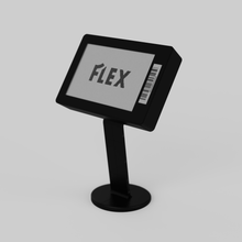 Load image into Gallery viewer, Dalebrook Flex Ticket Stand Medium from Euroswift Australia holding electronic price label