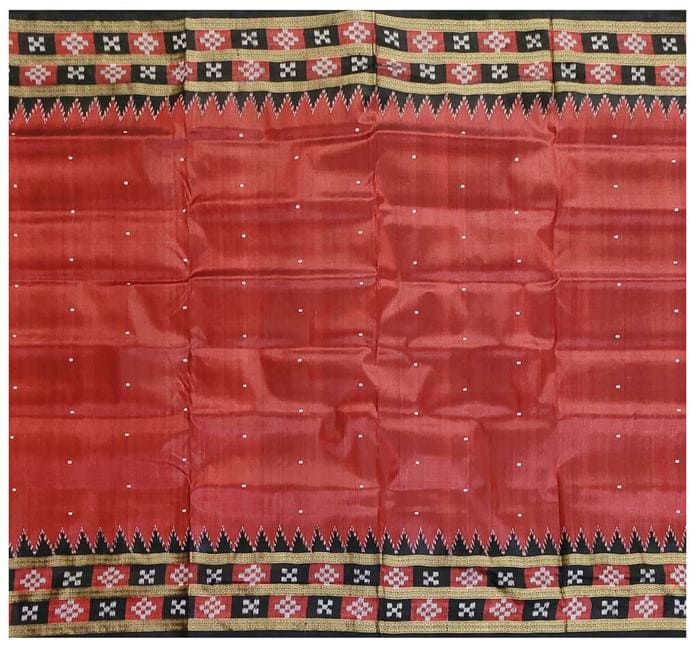 Khandua Silk Saree With Pasapalli Border