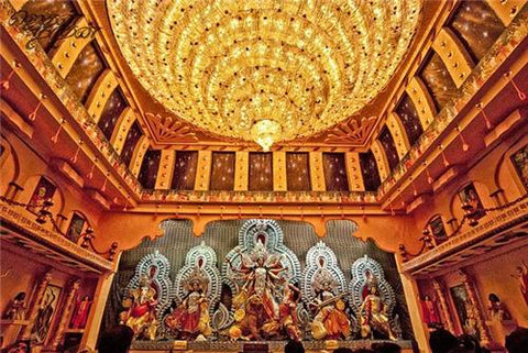 durga puja pandal, durga puja pandal kolkata, west bengal