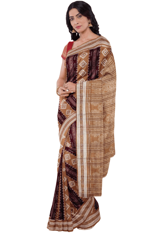 DidYouKnow #Sambalpuri Bandha Saree They have a smooth finish and a  distinctly original border and … | Handloom brand, Indian culture and  tradition, India textiles