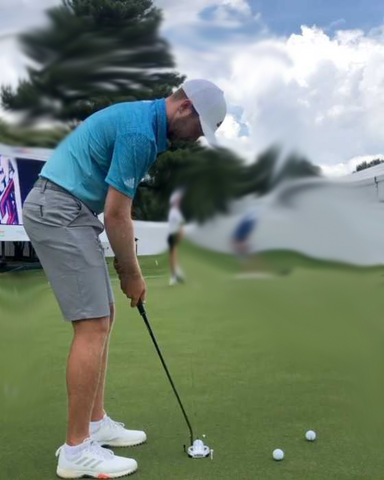 Daniel Berger Using Putting Line